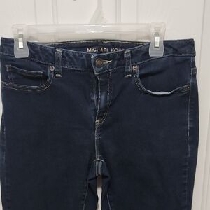 Michael Kors Blue Skinny Jeans with Classic Indigo Wash